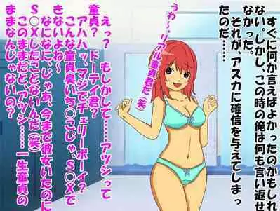 Bitch na Doukyuusei to Kawaii Kouhai ni Tanshou Houkei to Doutei ga Bareta Hazukashii Hanashi