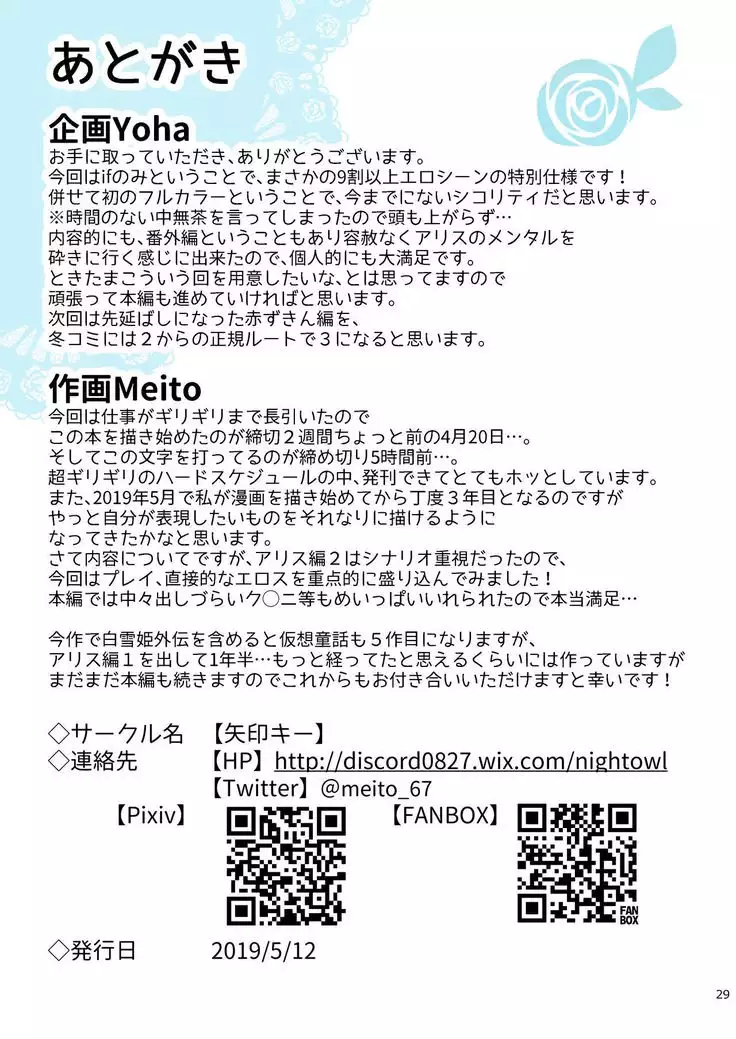 Kasou Douwa wa Kiken ga Ippai!? IF Boromake Bad End Hen