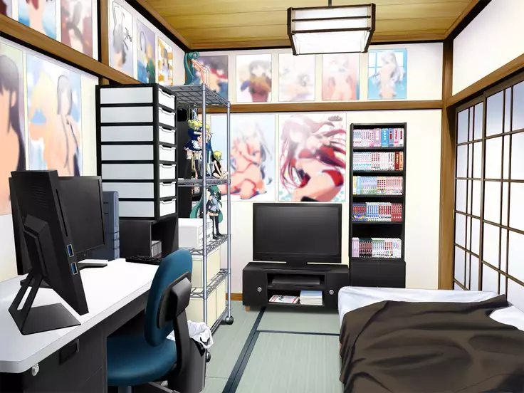 Aniya-san Change! Let's Dan-sha-ri!!