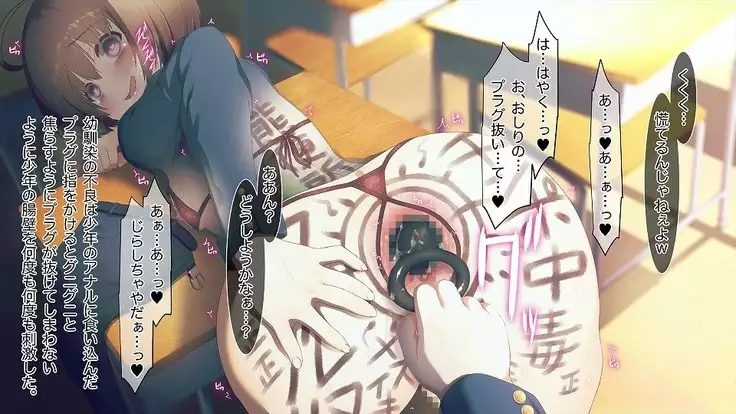 Mesu-ka Chuudoku ~Osananajimi ni Kusuri o Ataerare Midara na Mesu ni Ochiteyuku Shounen~