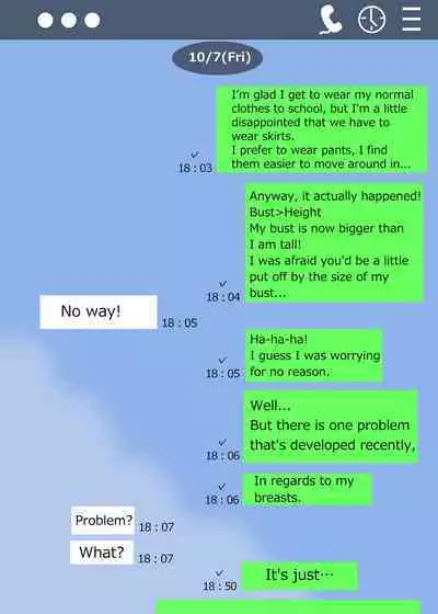 [Kakkuu Mogura] Minori no Chounyuu-ka Kiroku ~Ore no Tame ni Oppai Ookiku shite kureru Kanojo~ (English)