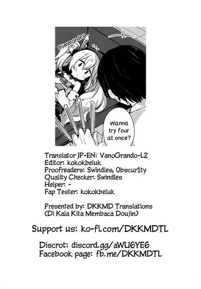 Ganbaru Laffey wa Gohoubi ga Hoshiin da yo | Giving the Hardworking Laffey a Reward