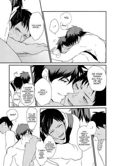 (SPARK8) [Lisky Girl (Sayako)] Ippai Taberu Kimi ga Suki | I Love How You Eat So Much (Kuroko no Basuke) [English] [Fujoshi Bitches]