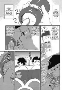 (Kahou wa Nete Matsu Spark 11) [MatsuCha. (Maccha)] Mahou no Onaho to Tsunagacchata Karamatsu no Junan! | The Passion of Karamatsu Connecting with a Magical Onahole! (Osomatsu-san) [English] [Rotti Rotti]