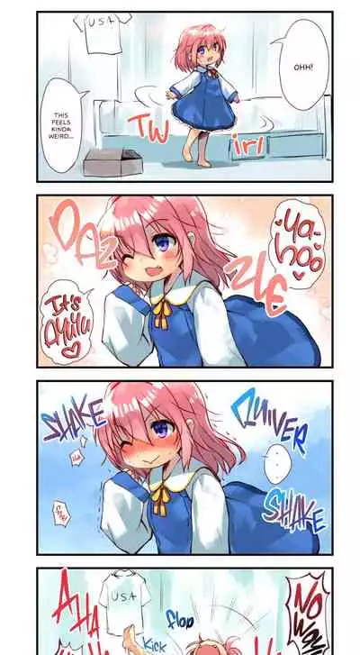 The TS girl will check that he can't turn back after seven days