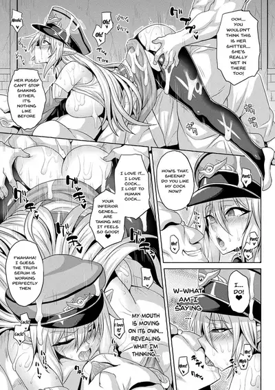 [Somejima] Mesu Ochi Haiboku Shoujo | The Woman Who's Fallen Into Being a Slut In Defeat [English] {Doujins.com} [Digital]