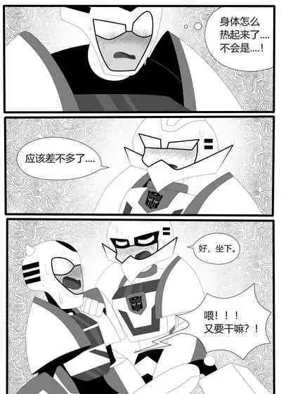 Transformers animated doujinshi《MISUNDERSTAND》beewasp R-18