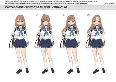 The Story of How a TS Girl That Won’t Be Able to Go Back to Being a Man if Fucked Is Assaulted by a Rapist and Desperately Flirts With Him in Order to Protect Her Virg...