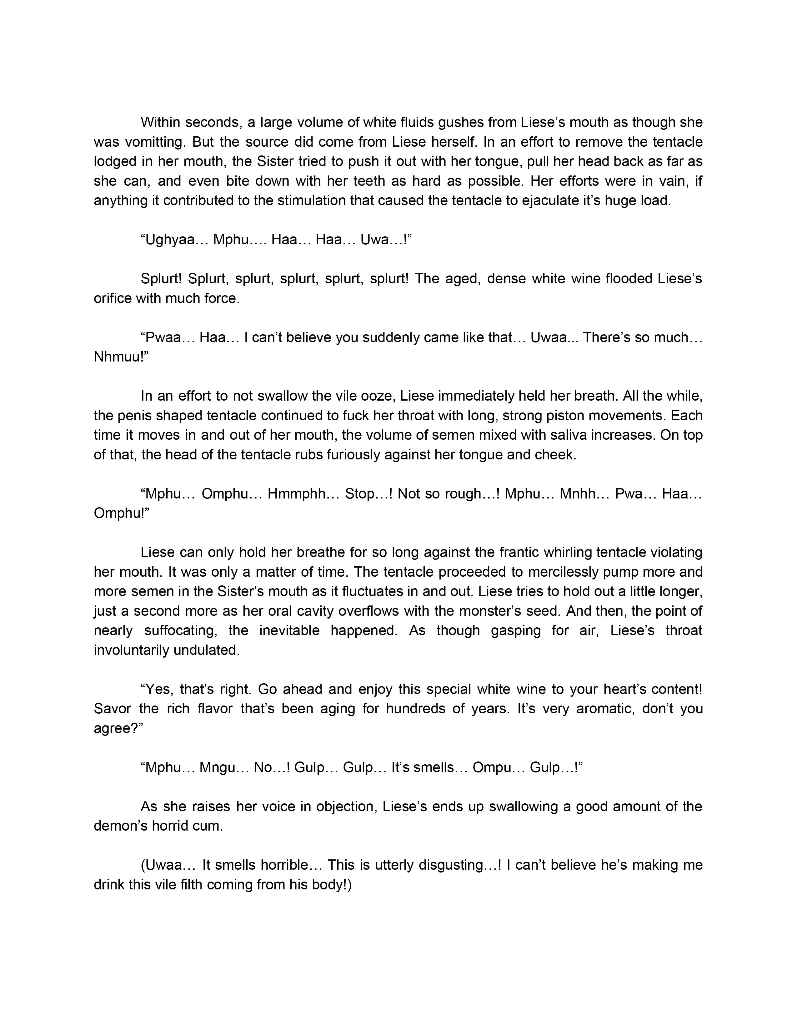 Liese Within the Hellish Slimy Prison: Appetizer Complete