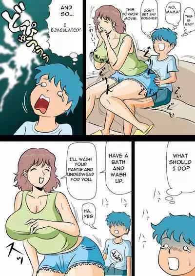 Bokki ga Osamaranai Boku de Asobu Mama - Mama plays with me because I can't control my erection