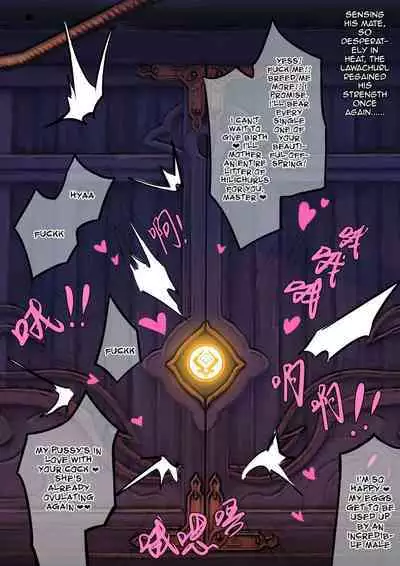 [mikae] In no Rakudo Darakushita Narukami | 雷电将军大战丘丘王 (Genshin Impact) [English] [Rewrite]