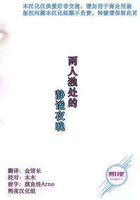 (C91) [Team.MK (Pikath)] Futarikiri no Shizuka na Yoru (Kantai Collection -KanColle-) [Chinese] [朔夜汉化]