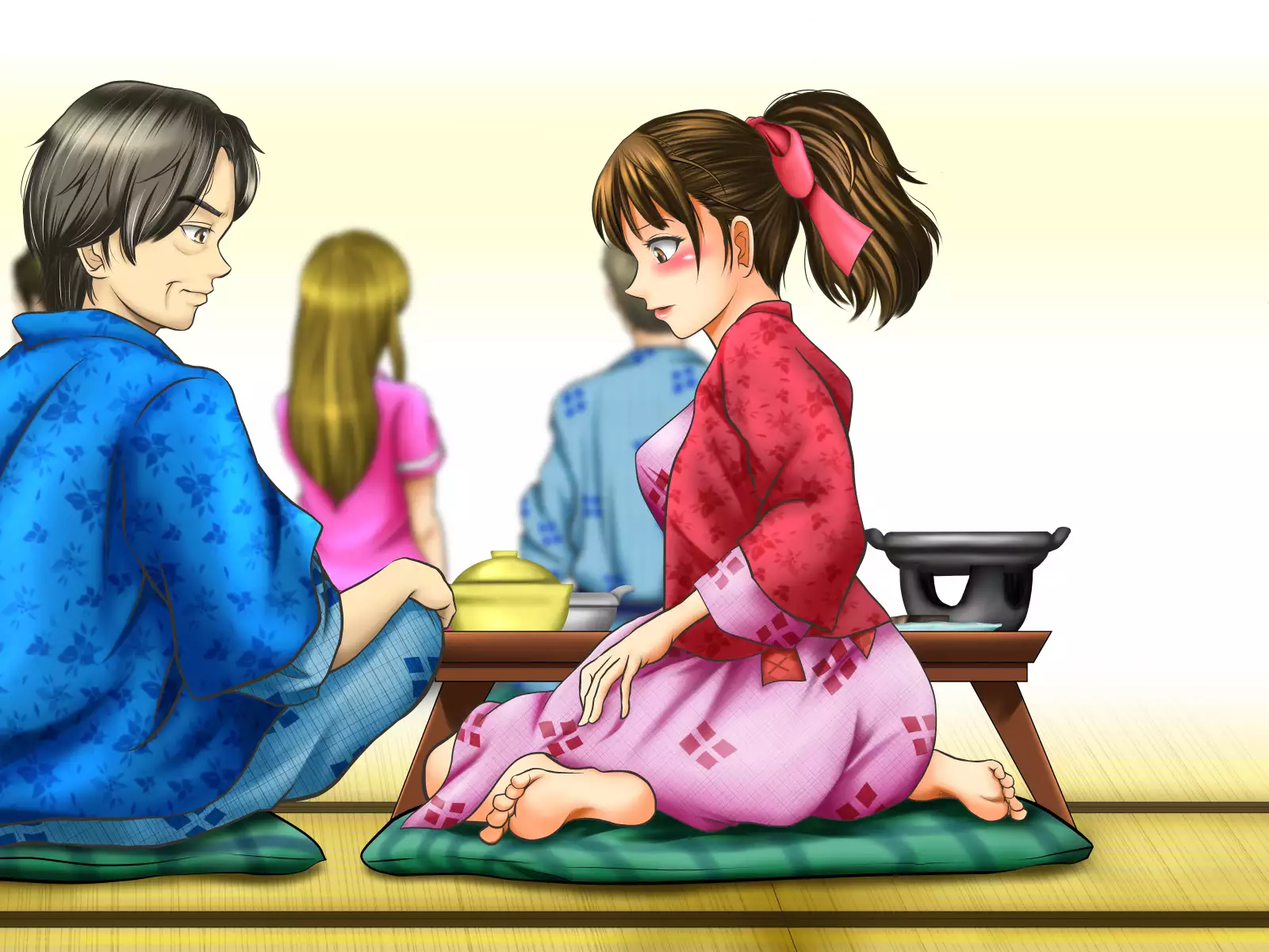 Tenjoin wa Ryoko Chu no Joji o Mite Minu Furi o Suru -Konpanion Garu & Jibun no Kanojo Hen-