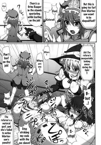 [Stapspats (Hisui)] Gensoukyou Futanari Chinpo Wrestling - Reimu VS Marisa (Touhou Project) [English] {doujins.com} [Digital]