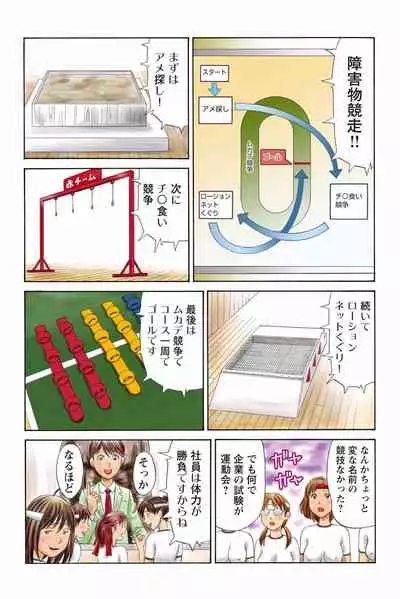 [秋口幸迅] ドキッ!OLセクハラ運動会 3巻