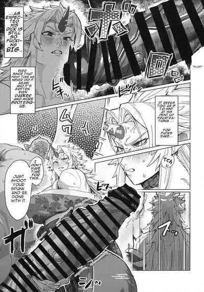 Yuugi Nee-san to Orc ga Kunzu Hoguretsu 2 | Yuugi Locked In A Grapple With An Orc 2