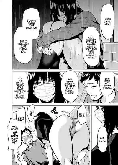 [Uchuusen Shoujigou (Shouji Nigou)] Hirowareta Onnanoko to Oji-san no Hanashi | The Runaway And The Middle-Aged Man [English] =TLL + mrwayne=