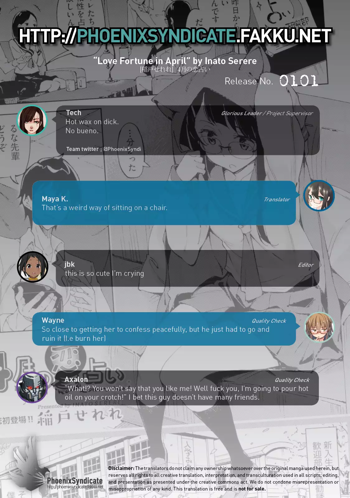 4-gatsu no Koiuranai | Love Fortune in April