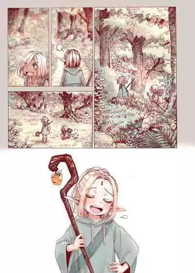 Daraku no Majo ~Shounen Yuusha to Tsurupeta Elf wa Ika ni Shite Majo ni Yabureta ka