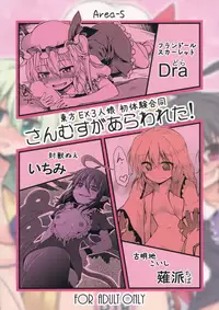 (C83) [Area-S (Dra)] Sanmusu ga Arawareta! | The Triple Girls Have Arrived! (Touhou Project) [English] [ATF]