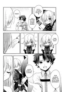(COMIC1☆12) [R*kaffy (Aichi Shiho)] Watashi, Senpai ni Koi Shichatta Mitai desu | I Seem to Have Fallen for Senpai (Fate/Grand Order) [English] [Saint Quartz Scans]