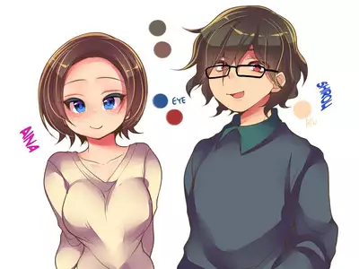 Fushigi na Chikara de Netorareta Ore to Kanojo to Choukyou Douga to | Me, who was NTR'd by a strange power, my girlfriend, and a sex training video