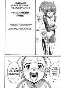 (C72) [Mouko Mouretsu Hasai Dan (Ryumage)] Chou Ninshin Pregnant A to Z | Super Pregnant Pregnancy A To Z [English] [Lunatic2]
