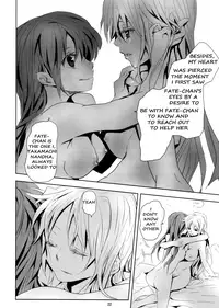 [Ahaha to Lyrical Illust Seisakuchuu (Ahaha)] refrain (Mahou Shoujo Lyrical Nanoha) [English] [NanoFate]
