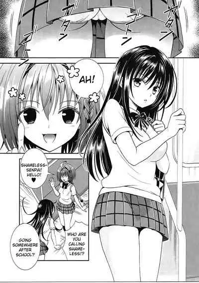 [Azukiya (Tsubuan)] Densha de To LOVE-ru Kotegawa-san (To LOVE-Ru) [English] [Kizlan] [Digital]