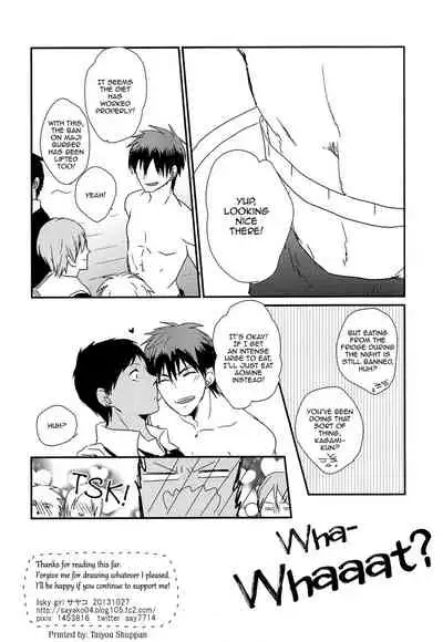 (SPARK8) [Lisky Girl (Sayako)] Ippai Taberu Kimi ga Suki | I Love How You Eat So Much (Kuroko no Basuke) [English] [Fujoshi Bitches]