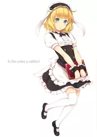 (C87) [Heaven's Gate (Andou Tomoya)] Tsuki to Usagi to Kinpatsu Shoujo (Gochuumon wa Usagi desu ka?)