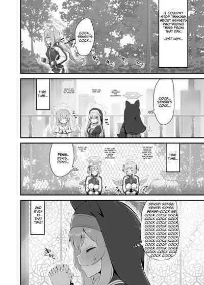 Fluid Liquid (Nukui Ajishio)] Mari ga Sensei no Gorippa-sama o Ukkari Mite Shimatta Kekka...! | What came about after Mari accidentally peeked at Sensei's Mr. Massive (Blue Archive) [Digital] [English] [Kivotos Cultured Nuns Scans]