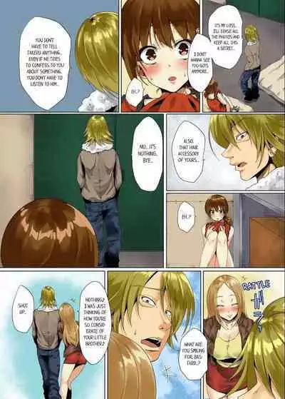 [Kanitomato] "Itchadame…Nanoni…" Kareshi no Ani no Iyarashii Yubi Tsukai 1-6 | “Even Though I Shouldn’t Cum...” Lewd Fingerings of My Boyfriend’s Big Brother 1-6 (Complete) [English]