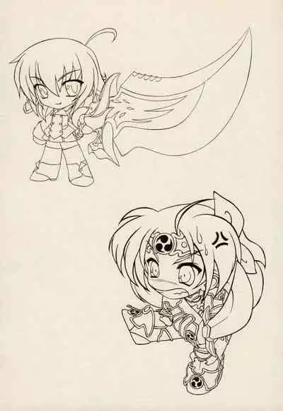 [ZyX (Various)] ZyX Anthology Tag! Raidy & Envy (Ikazuchi no Senshi Raidy, Maken Shoujo Envy)