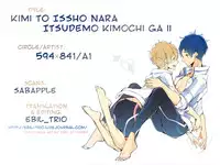 (0ji ni Nagisa de Approach 2) [594x841 (A1)] Kimi to Issho nara Itsudemo Kimochi ga Ii. (Free!) [English] [ebil_trio]