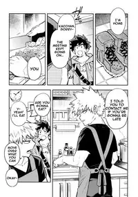(Douyara Deban no Youda! 12) [Kometubu (Rittiri)] Kazehiki Kacchan to Boku no Koubousen | The Battle Between Sick Kacchan and Me (Boku no Hero Academia) [English]
