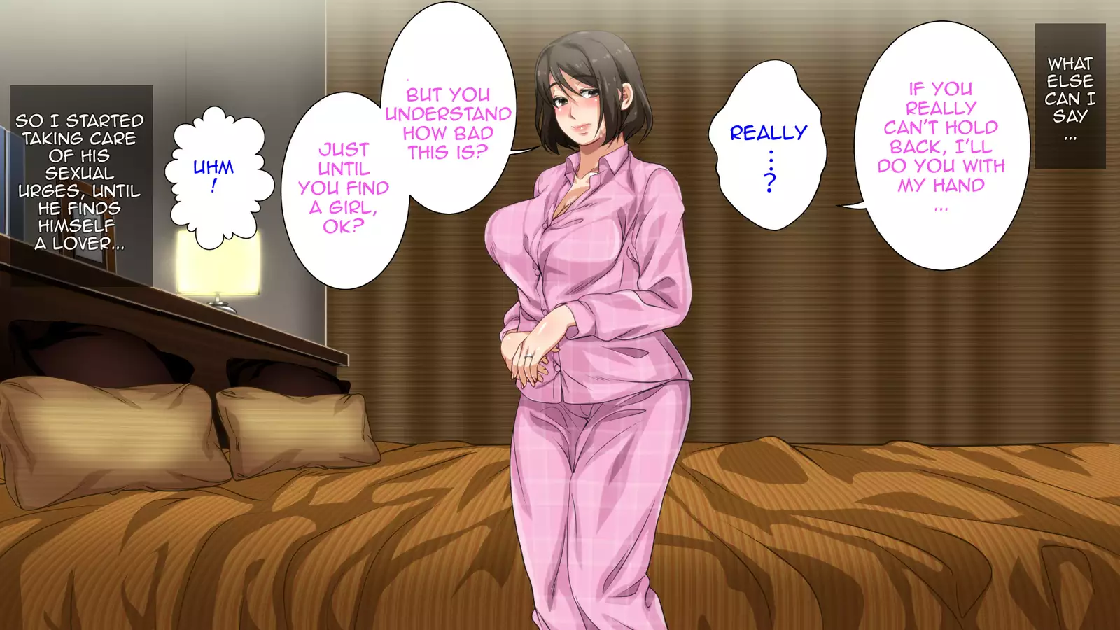 Hahaoya ni Yoru Fudeoroshi ga Gimuka Sareta Sekai | World where Cherry Popping is a Mother's Duty Part 1