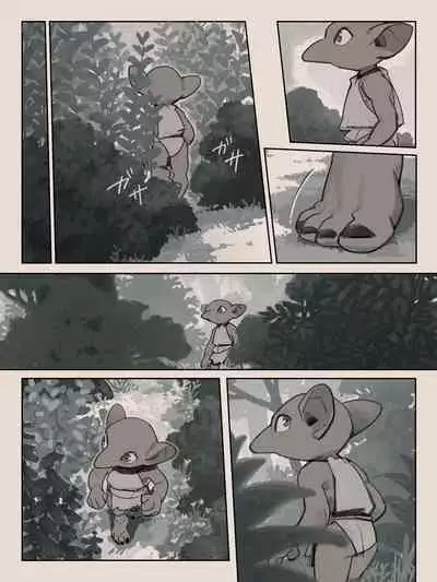 [Komeko] Different language futanari ♀ x goblin ♂