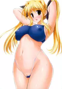 (C82) [STUDIO HUAN (Raidon)] New NanoFei. School! 3 + 4 ALL Full Color Soushuuhen (Magical Girl Lyrical Nanoha) [Textless]