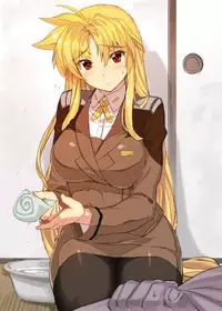 [Studio Himawari (Himukai Kyousuke)] Akogare no Joushi ni Mechamecha Amaetai Hon (Mahou Shoujo Lyrical Nanoha) [Digital]