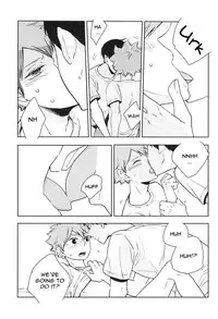 (SUPER24) [elevatordog (Uni Unio)] Omee ga Yokute mo Ore wa Mada dayo | Even if you're okay I'm not (Haikyuu!!) [English] [Procrastination Scans]
