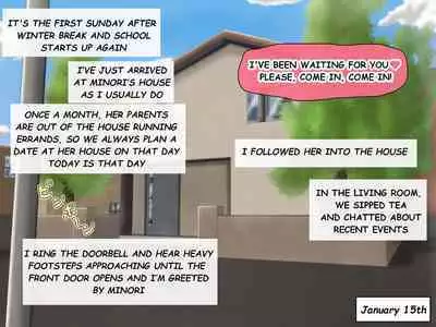 [Kakkuu Mogura] Minori no Chounyuu-ka Kiroku ~Ore no Tame ni Oppai Ookiku shite kureru Kanojo~ (English)