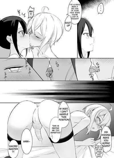 Maou Toubatsu Shippai Heroine Gisei Normal End de Utsu ni Natta Koutensei Futanari Kenshi to Otokonoko Shinkan no Hanashi | Crestfallen Futanari x Femboy Priest: Prepare to Cum Edition