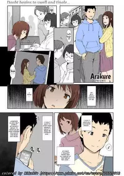 Misunderstanding Love Hotel Netorare [Arakure] & Kimi no na wa: After Story - Mitsuha ~Netorare~ [Syukurin] (colored by Mikaku)