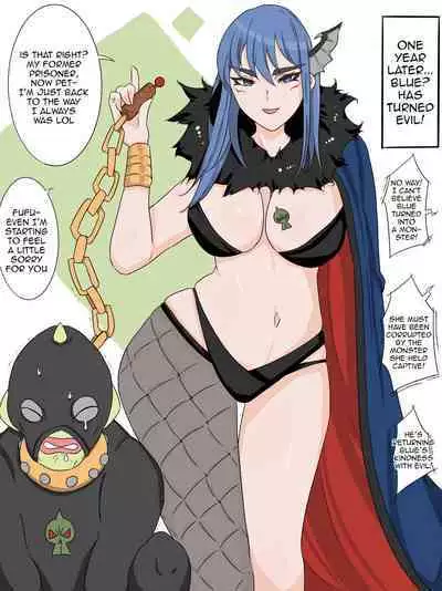 Superheroine from a Sentai series Swaps Bodies with a Low-ranking Combatant