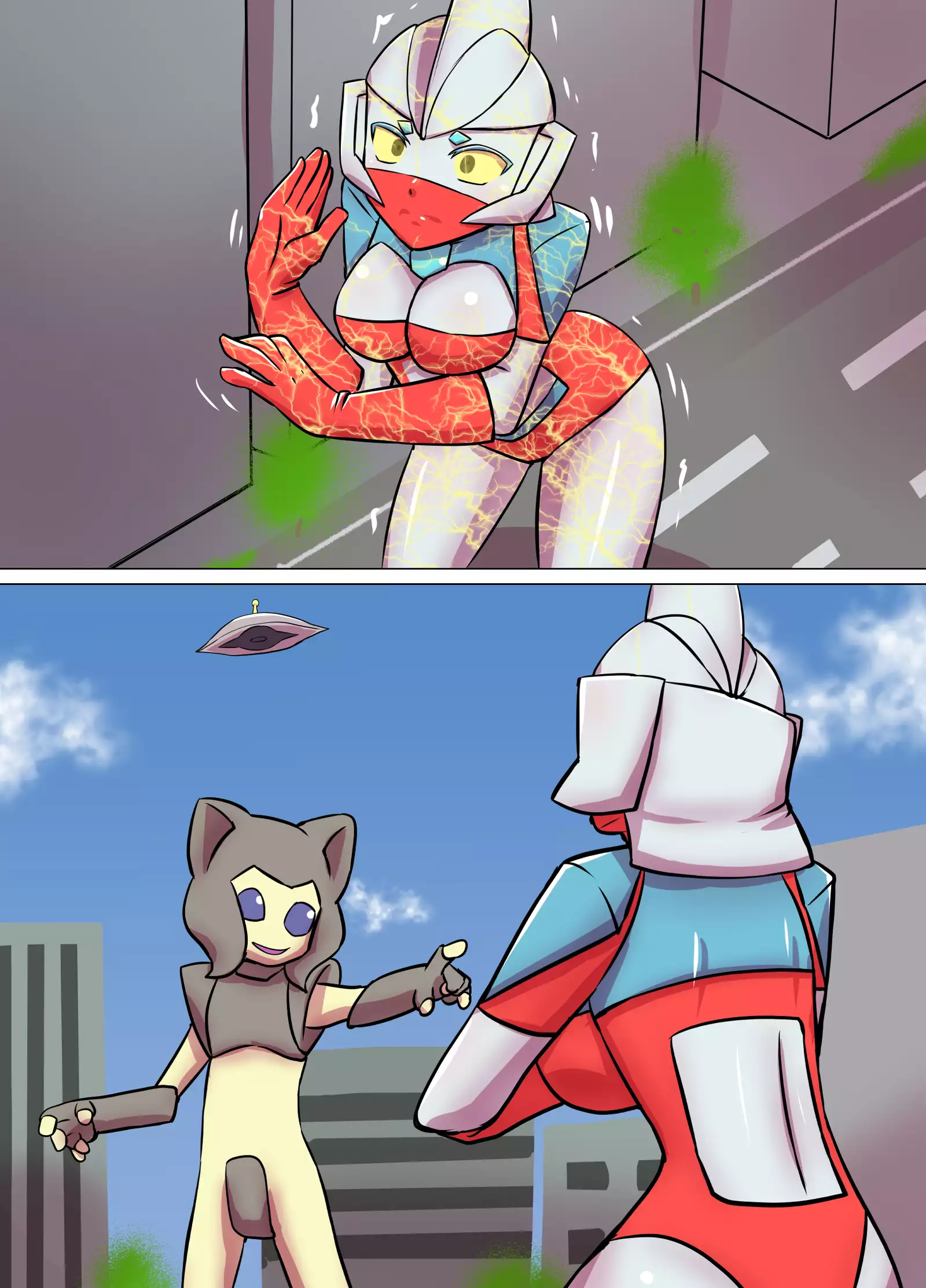 Sci-Fi Heroine Series Rusty Comet Episode 2 Fear of Hypnotic Rays