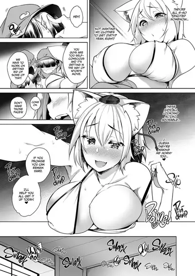 [Akikaze Asparagus (Aki)] Youkai no Yama no Seishori Jijou | Sexual Help Needed on Youkai Mountain (Touhou Project) [English] {2d-market.com} [Decensored] [Digital]
