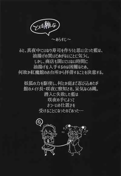 (C93) [Kitsune no Shippo Momitai (Wildcat)] Ran-sama Choukyouroku (Touhou Project) [English] [hardcase8translates]