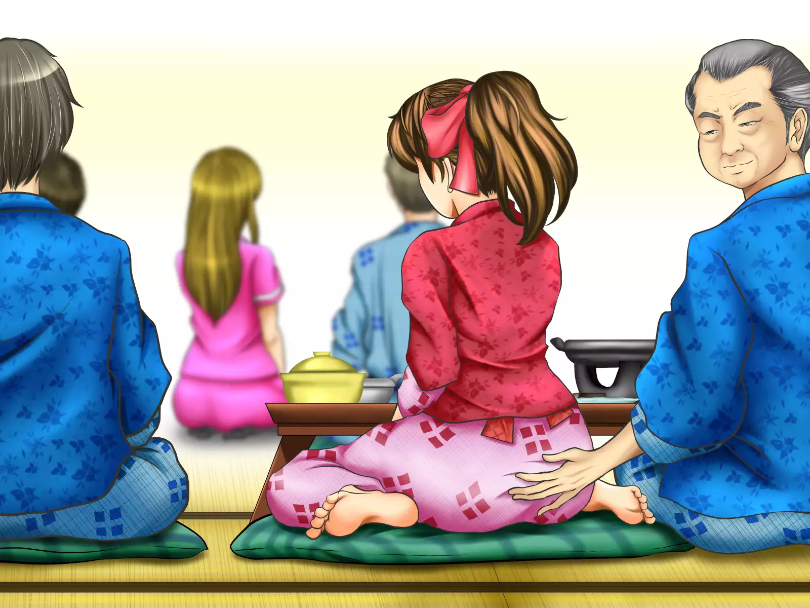 Tenjoin wa Ryoko Chu no Joji o Mite Minu Furi o Suru -Konpanion Garu & Jibun no Kanojo Hen-