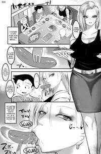 (C92) [Kaientai (Shuten Douji)] 18-gou ni Mainichi Muriyari Semen Shiboritorareru Hon | A Book About Getting Your Semen Forcibly Squeezed Out By No. 18 Every Single Day (Dragon Ball Z) [English] [ATF]
